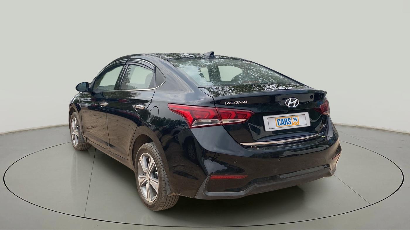 2019 Hyundai Verna 1.6 VTVT SX O, Petrol, Manual, 53,292 km, Left Back Diagonal