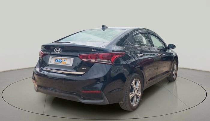 2019 Hyundai Verna 1.6 VTVT SX O, Petrol, Manual, 53,292 km, Right Back Diagonal