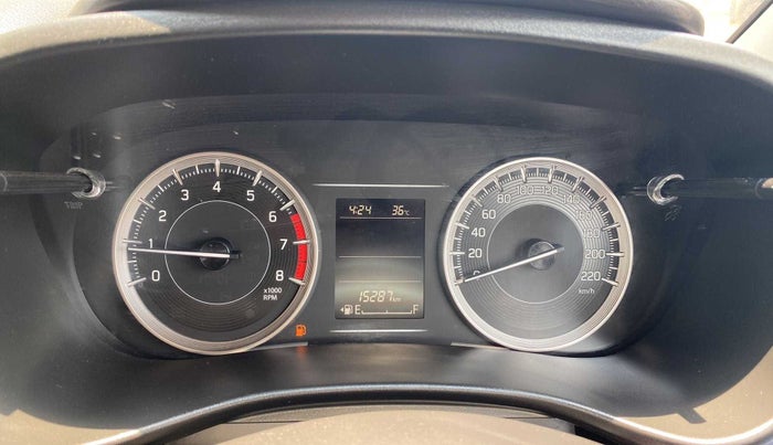 2022 Maruti Baleno DELTA PETROL 1.2, Petrol, Manual, 15,261 km, Odometer Image