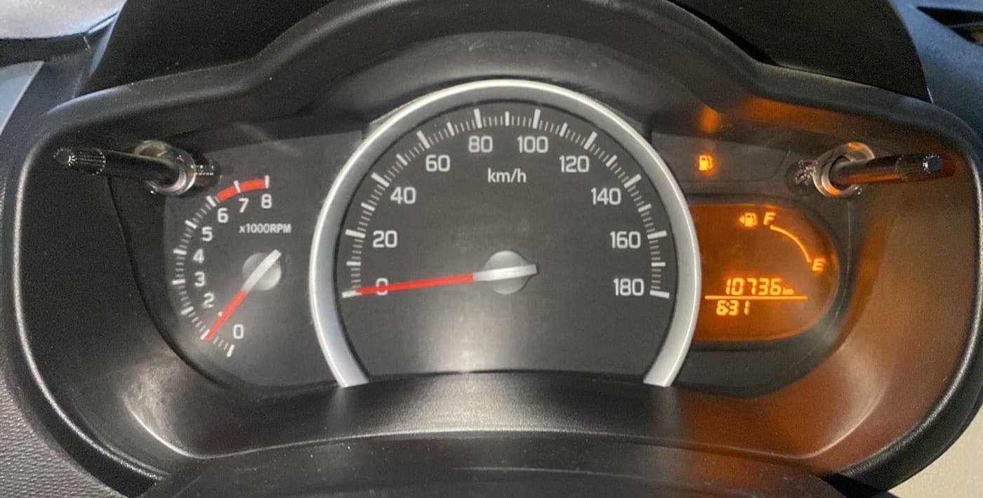 2018 Maruti Celerio ZXI, Petrol, Manual, 10,711 km, Odometer Image
