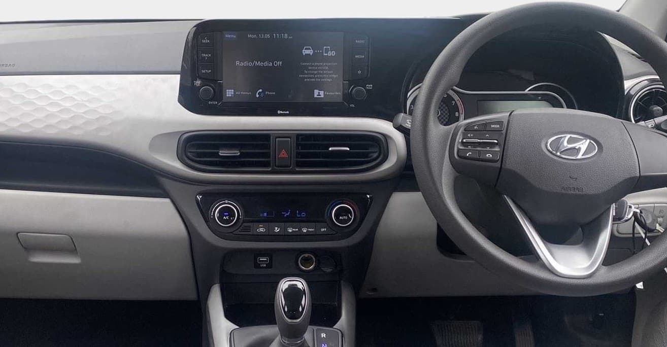 2020 Hyundai GRAND I10 NIOS SPORTZ AMT 1.2 KAPPA VTVT, Petrol, Automatic, 10,218 km, Air Conditioner