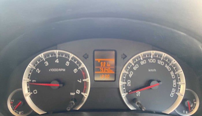 2014 Maruti Swift Dzire VXI, Petrol, Manual, 75,321 km, Odometer Image