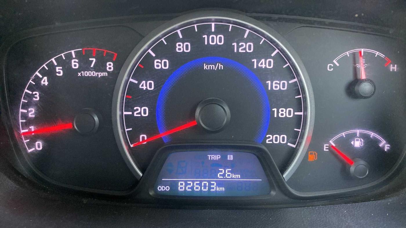 2015 Hyundai Grand i10 SPORTZ 1.2 KAPPA VTVT, CNG, Manual, 82,601 km, Odometer Image