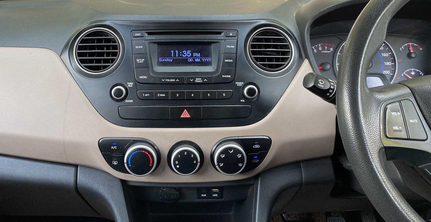 2015 Hyundai Grand i10 SPORTZ 1.2 KAPPA VTVT, CNG, Manual, 82,601 km, Air Conditioner