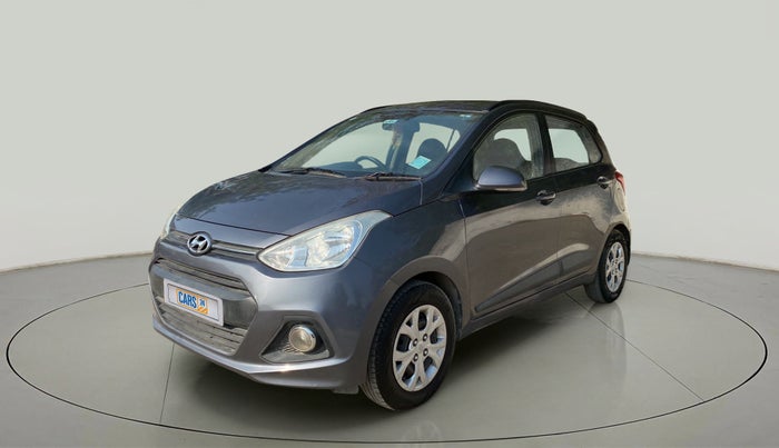 2015 Hyundai Grand i10 SPORTZ 1.2 KAPPA VTVT, CNG, Manual, 82,601 km, Left Front Diagonal