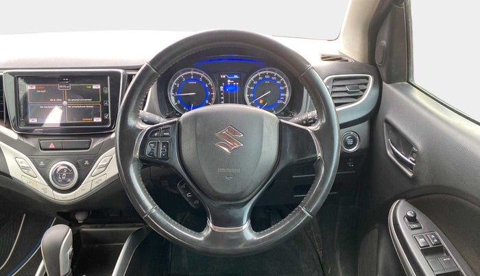 2017 Maruti Baleno ALPHA CVT PETROL 1.2, Petrol, Automatic, 45,029 km, Steering Wheel Close Up