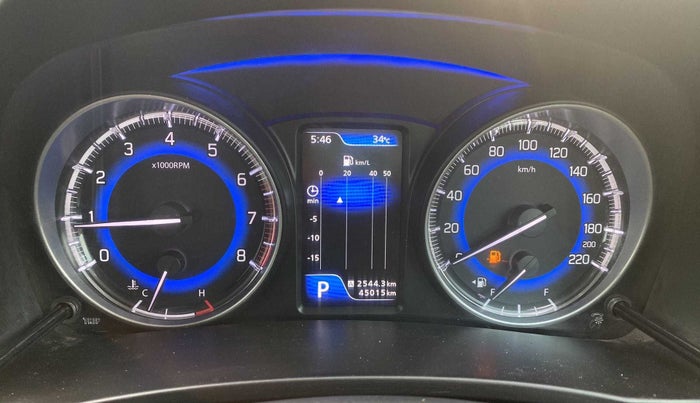 2017 Maruti Baleno ALPHA CVT PETROL 1.2, Petrol, Automatic, 45,029 km, Odometer Image