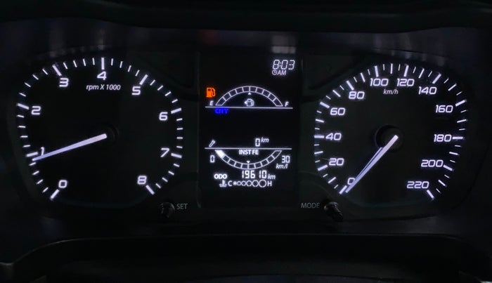 2020 Tata ALTROZ XT PETROL, Petrol, Manual, 19,610 km, Odometer Image
