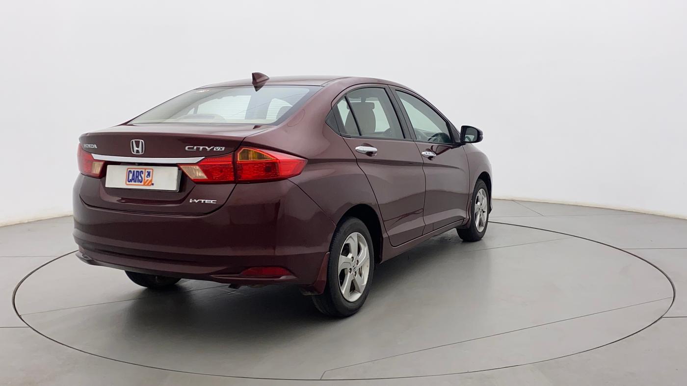 2016 Honda City 1.5L I-VTEC VX CVT, Petrol, Automatic, 46,389 km, Right Back Diagonal