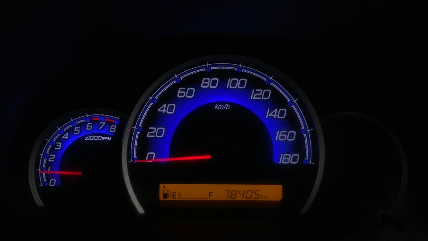 2017 Maruti Wagon R 1.0 VXI+, Petrol, Manual, 78,453 km, Odometer Image