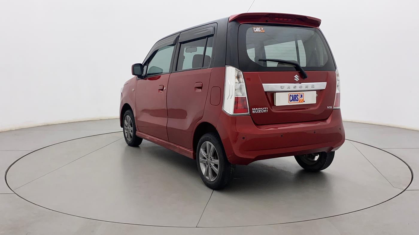 2017 Maruti Wagon R 1.0 VXI+, Petrol, Manual, 78,453 km, Left Back Diagonal