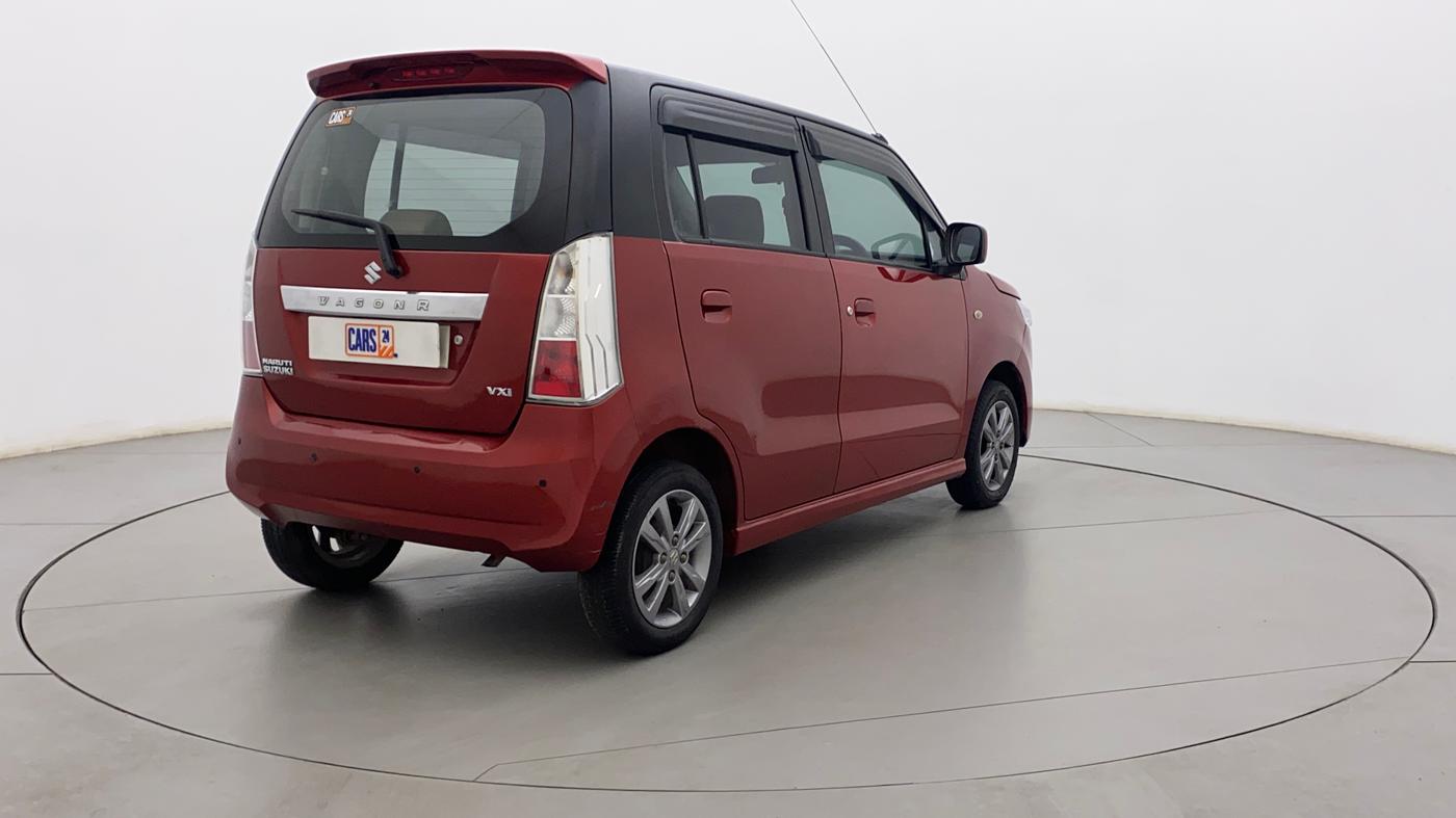 2017 Maruti Wagon R 1.0 VXI+, Petrol, Manual, 78,453 km, Right Back Diagonal