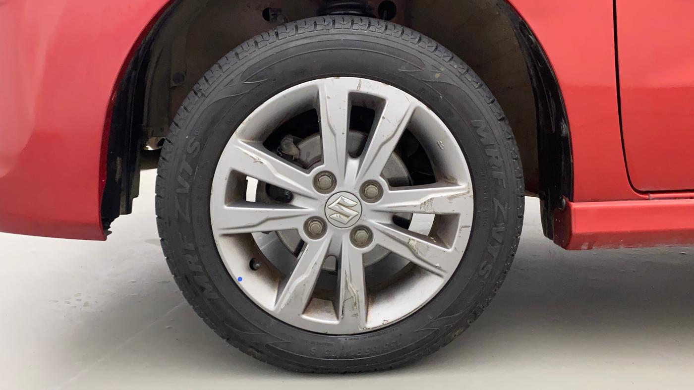 2017 Maruti Wagon R 1.0 VXI+, Petrol, Manual, 78,453 km, Left Front Wheel