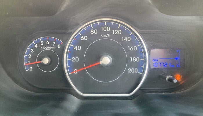 2013 Hyundai i10 SPORTZ 1.1, Petrol, Manual, 1,07,713 km, Odometer Image