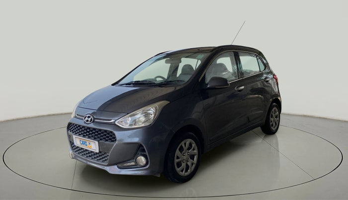 2017 Hyundai Grand i10 SPORTZ 1.2 KAPPA VTVT, Petrol, Manual, 30,447 km, Left Front Diagonal