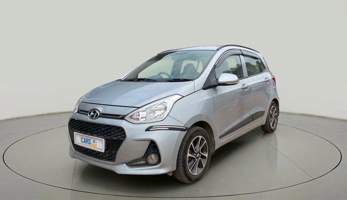 2019 Hyundai Grand i10 SPORTZ AT 1.2 KAPPA VTVT, Petrol, Automatic, 33,740 km, Left Front Diagonal