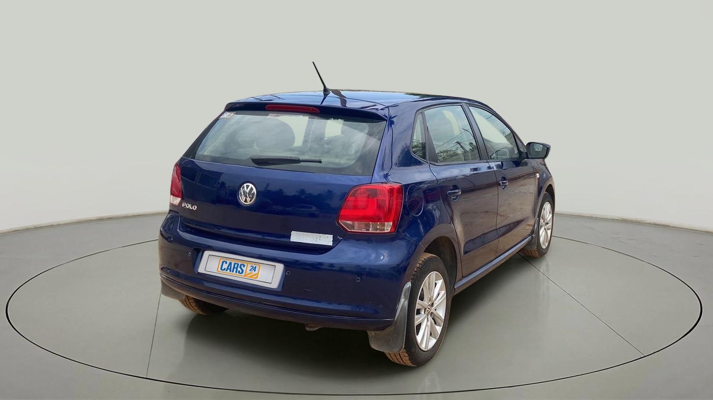 2014 Volkswagen Polo HIGHLINE1.2L, Petrol, Manual, 51,501 km, Right Back Diagonal