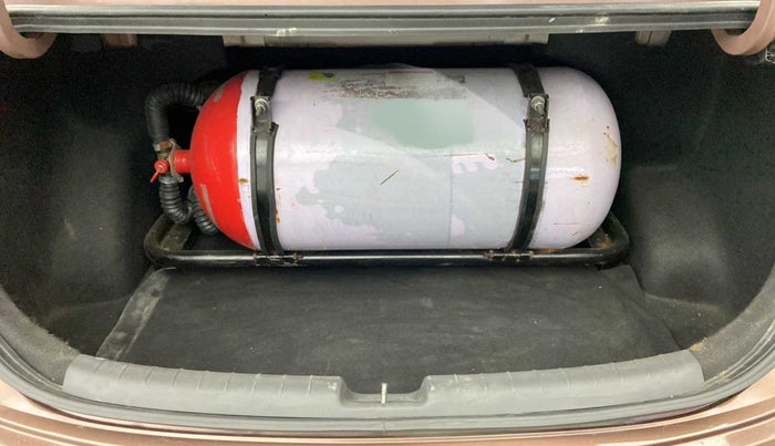 2020 Hyundai AURA S 1.2 CNG, CNG, Manual, 49,378 km, Boot Inside