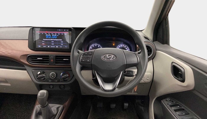 2020 Hyundai AURA S 1.2 CNG, CNG, Manual, 49,378 km, Steering Wheel Close Up