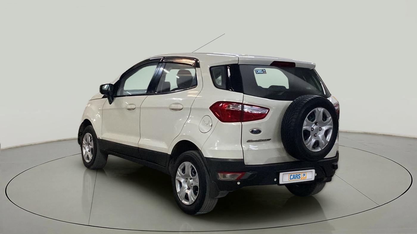 2017 Ford Ecosport TREND 1.5L DIESEL, Diesel, Manual, 1,09,433 km, Left Back Diagonal