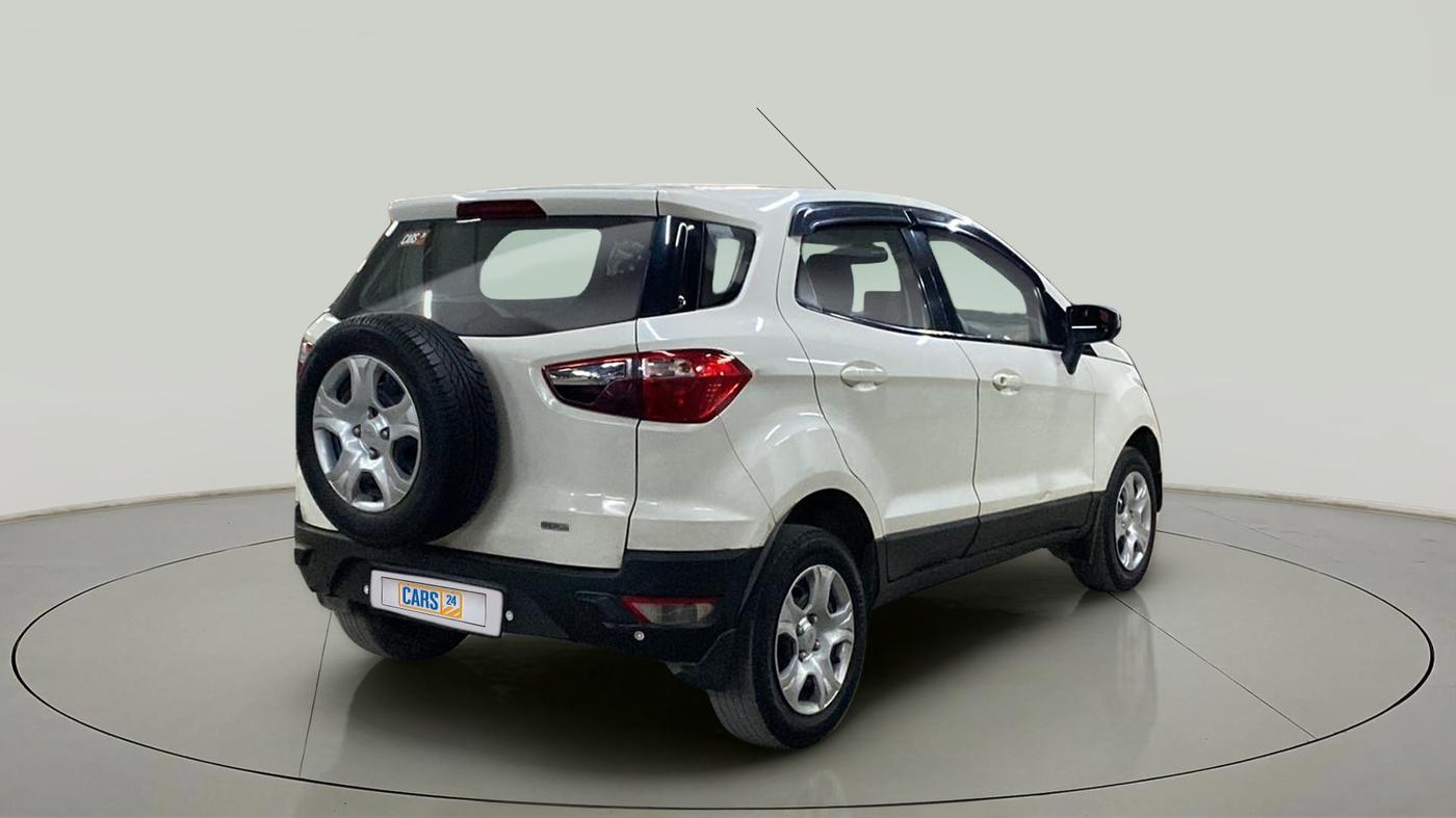 2017 Ford Ecosport TREND 1.5L DIESEL, Diesel, Manual, 1,09,433 km, Right Back Diagonal