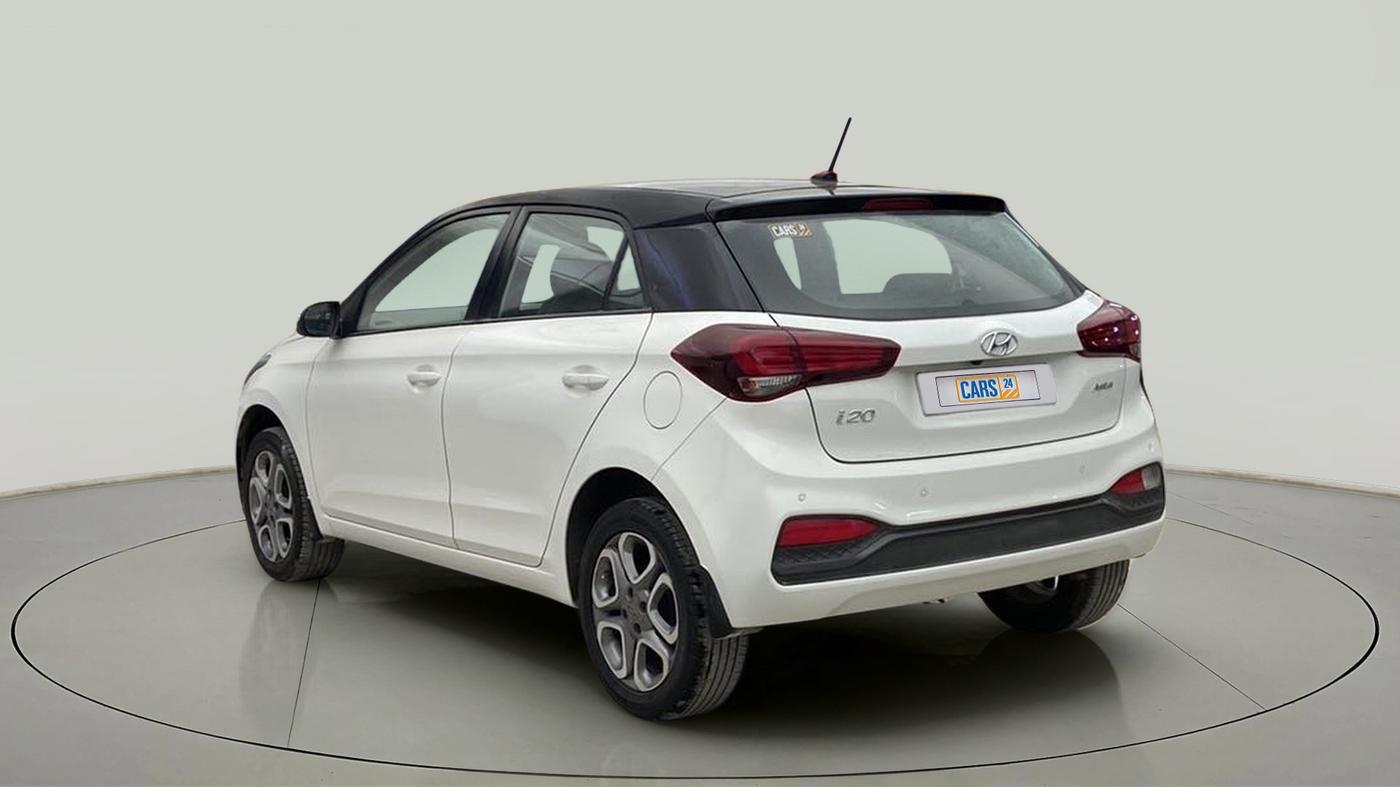 2018 Hyundai Elite i20 ASTA 1.2 DUAL TONE, Petrol, Manual, 32,110 km, Left Back Diagonal