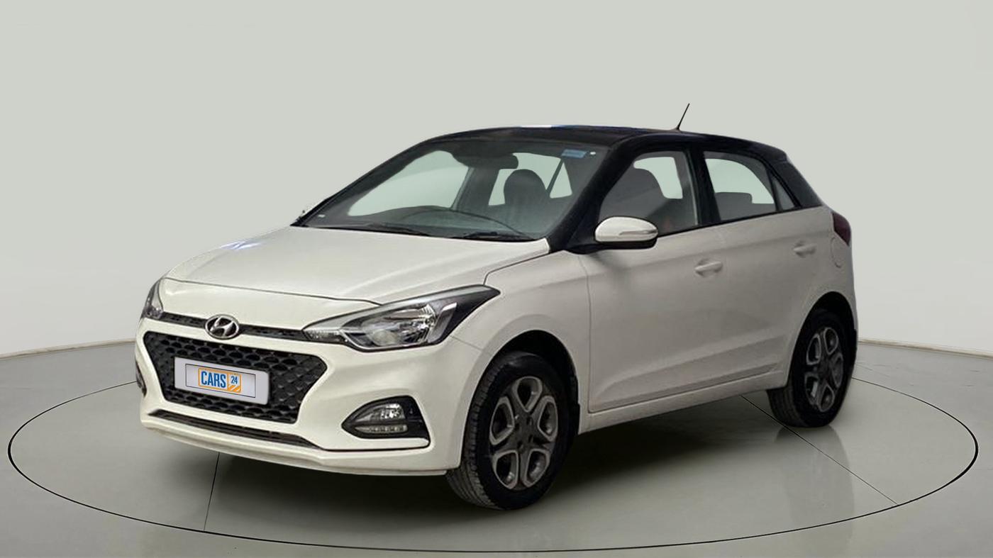 2018 Hyundai Elite i20 ASTA 1.2 DUAL TONE, Petrol, Manual, 32,110 km, Left Front Diagonal