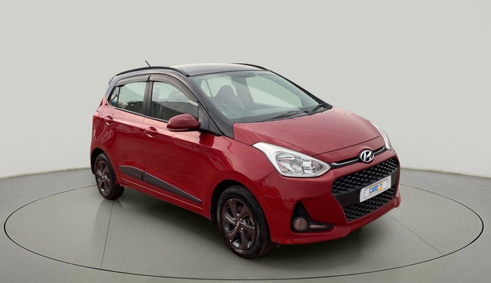 2018 Hyundai Grand i10 SPORTZ 1.2 KAPPA VTVT DUAL TONE, Petrol, Manual, 54,879 km, Right Front Diagonal