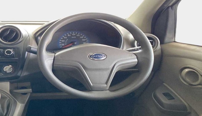 2015 Datsun Go Plus T, Petrol, Manual, 37,838 km, Steering Wheel Close Up