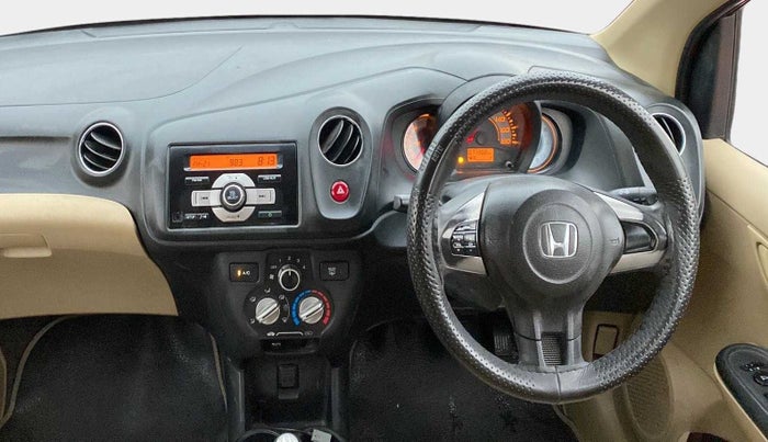 2014 Honda Brio S MT, Petrol, Manual, 71,306 km, Steering Wheel Close Up