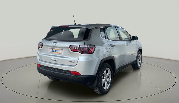 2017 Jeep Compass LONGITUDE 2.0 DIESEL, Diesel, Manual, 1,17,838 km, Right Back Diagonal