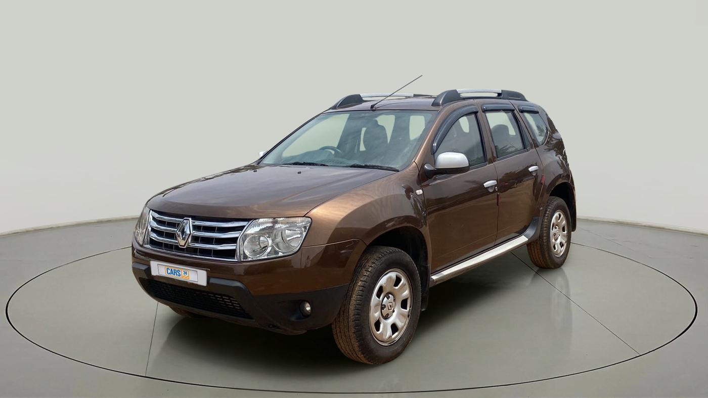 2014 Renault Duster 85 PS RXL DIESEL, Diesel, Manual, 80,944 km, Left Front Diagonal