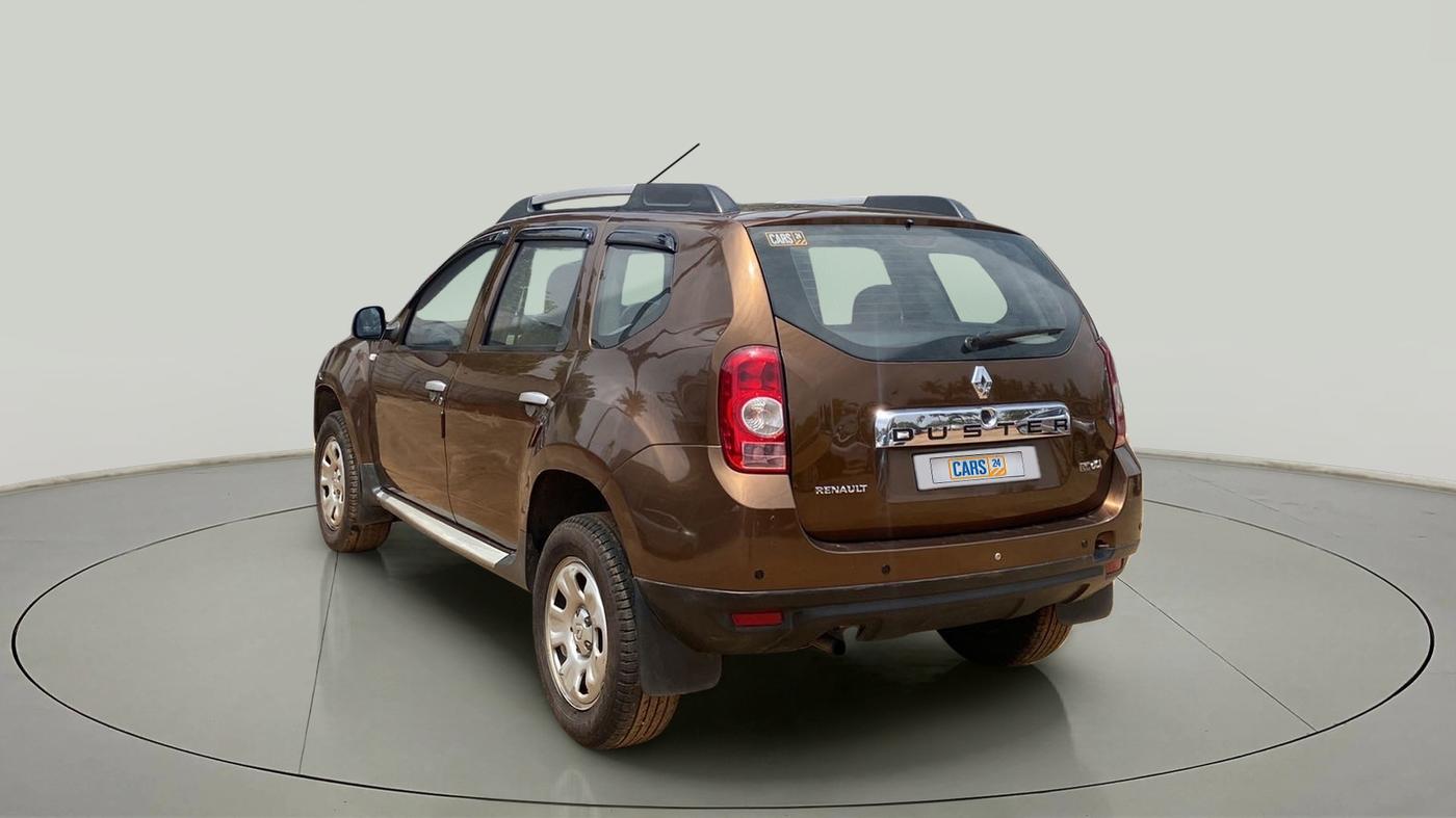 2014 Renault Duster 85 PS RXL DIESEL, Diesel, Manual, 80,944 km, Left Back Diagonal