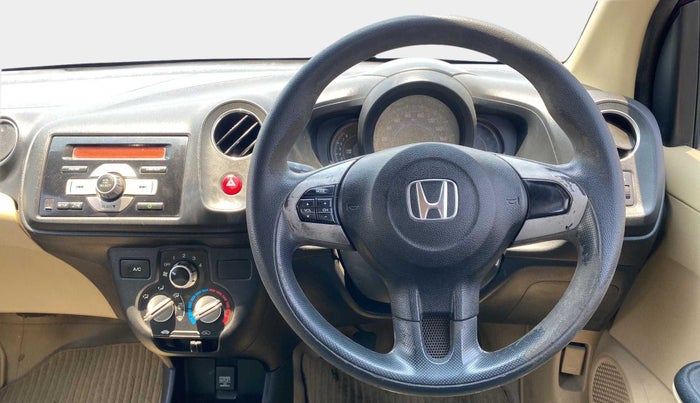 2016 Honda Amaze 1.2L I-VTEC S, Petrol, Manual, 70,986 km, Steering Wheel Close Up