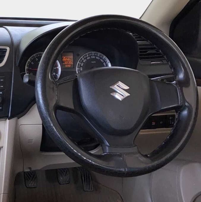 2017 Maruti Swift Dzire VXI, Petrol, Manual, 53,469 km, Steering Wheel Close Up
