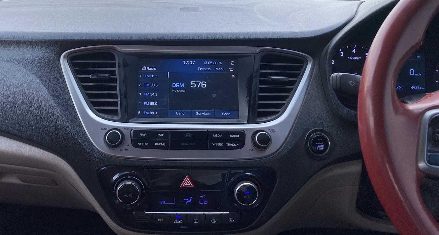 2019 Hyundai Verna 1.6 VTVT SX, Petrol, Manual, 49,369 km, Air Conditioner