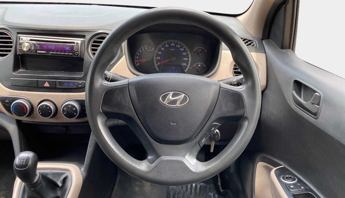 2015 Hyundai Grand i10 MAGNA 1.2 KAPPA VTVT, Petrol, Manual, 55,351 km, Steering Wheel Close Up
