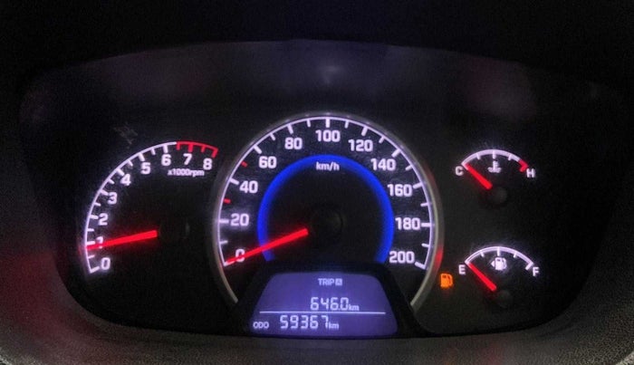 2017 Hyundai Grand i10 SPORTZ 1.2 KAPPA VTVT, Petrol, Manual, 59,367 km, Odometer Image
