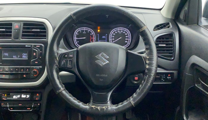 2020 Maruti Vitara Brezza VXI, Petrol, Manual, 54,582 km, Steering Wheel Close Up