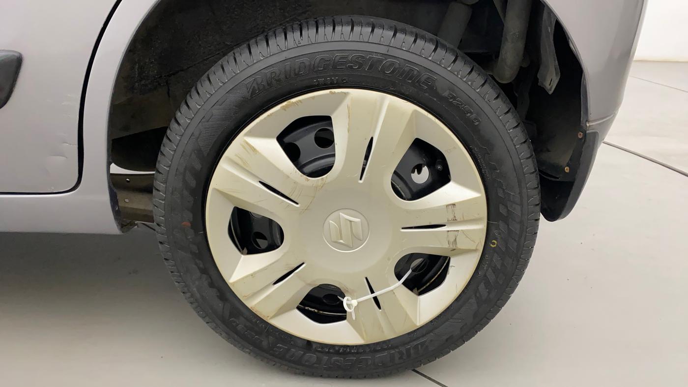 2013 Maruti Wagon R 1.0 VXI, Petrol, Manual, 30,112 km, Left Rear Wheel