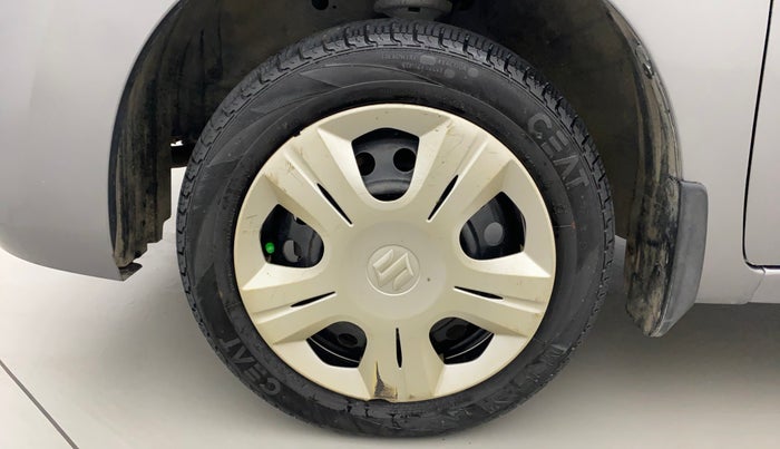 2013 Maruti Wagon R 1.0 VXI, Petrol, Manual, 30,112 km, Left Front Wheel