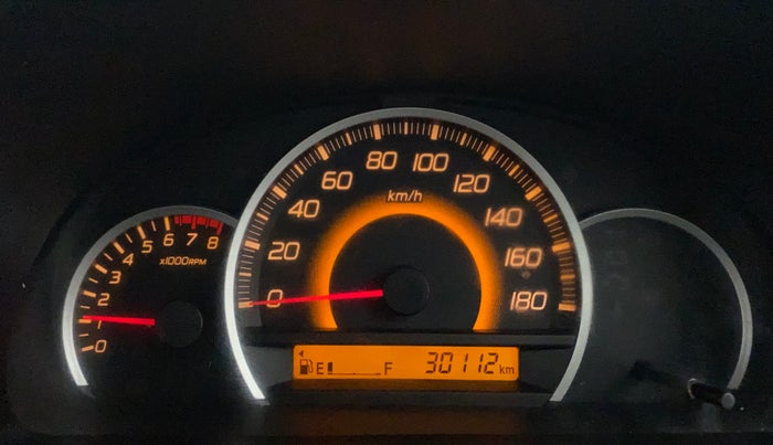 2013 Maruti Wagon R 1.0 VXI, Petrol, Manual, 30,112 km, Odometer Image