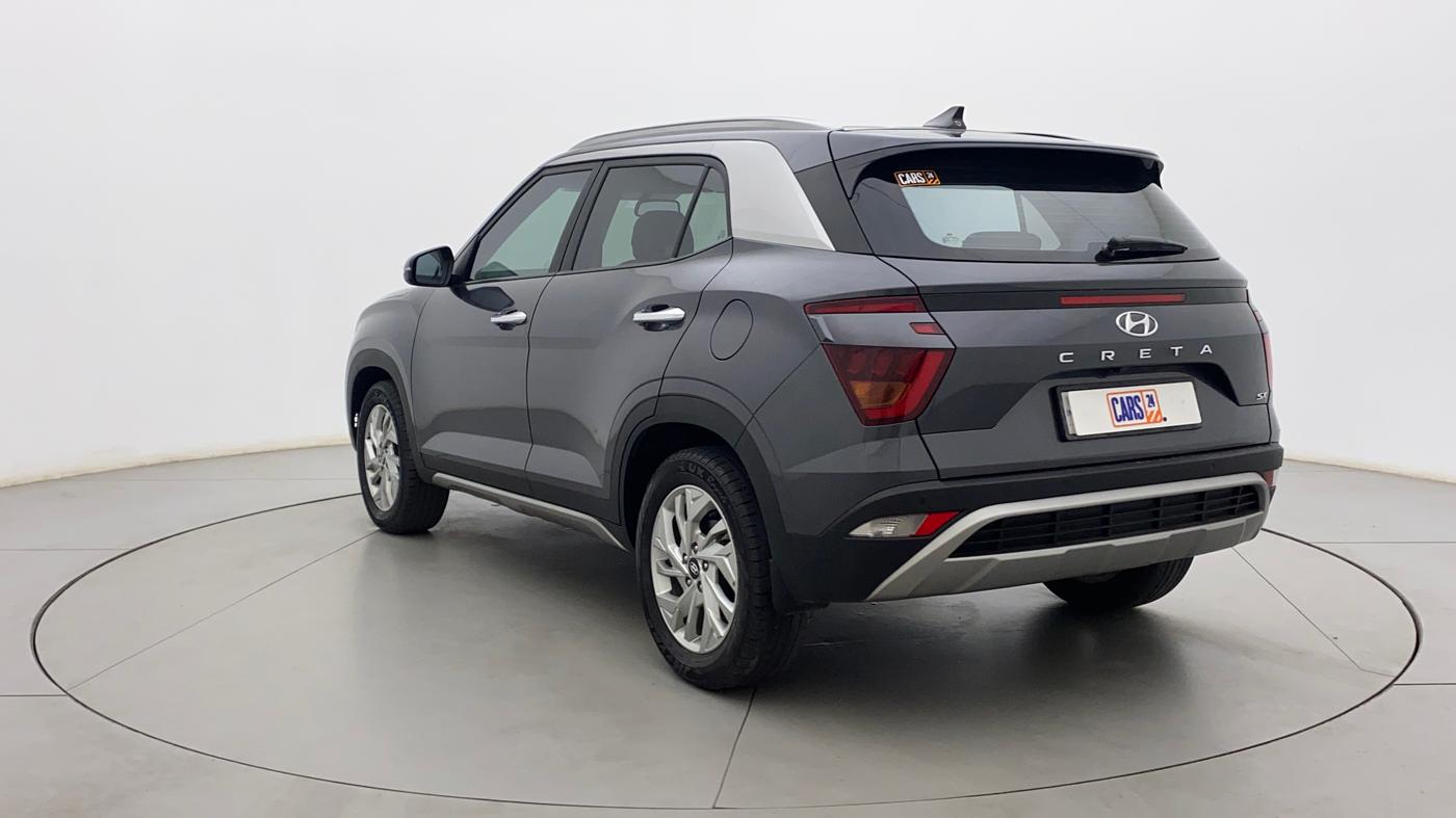 2022 Hyundai Creta SX IVT 1.5 PETROL, Petrol, Automatic, 28,016 km, Left Back Diagonal