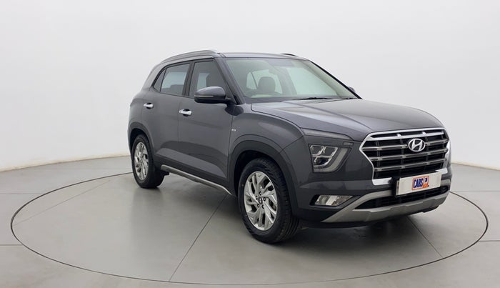 2022 Hyundai Creta SX IVT 1.5 PETROL, Petrol, Automatic, 28,016 km, Right Front Diagonal