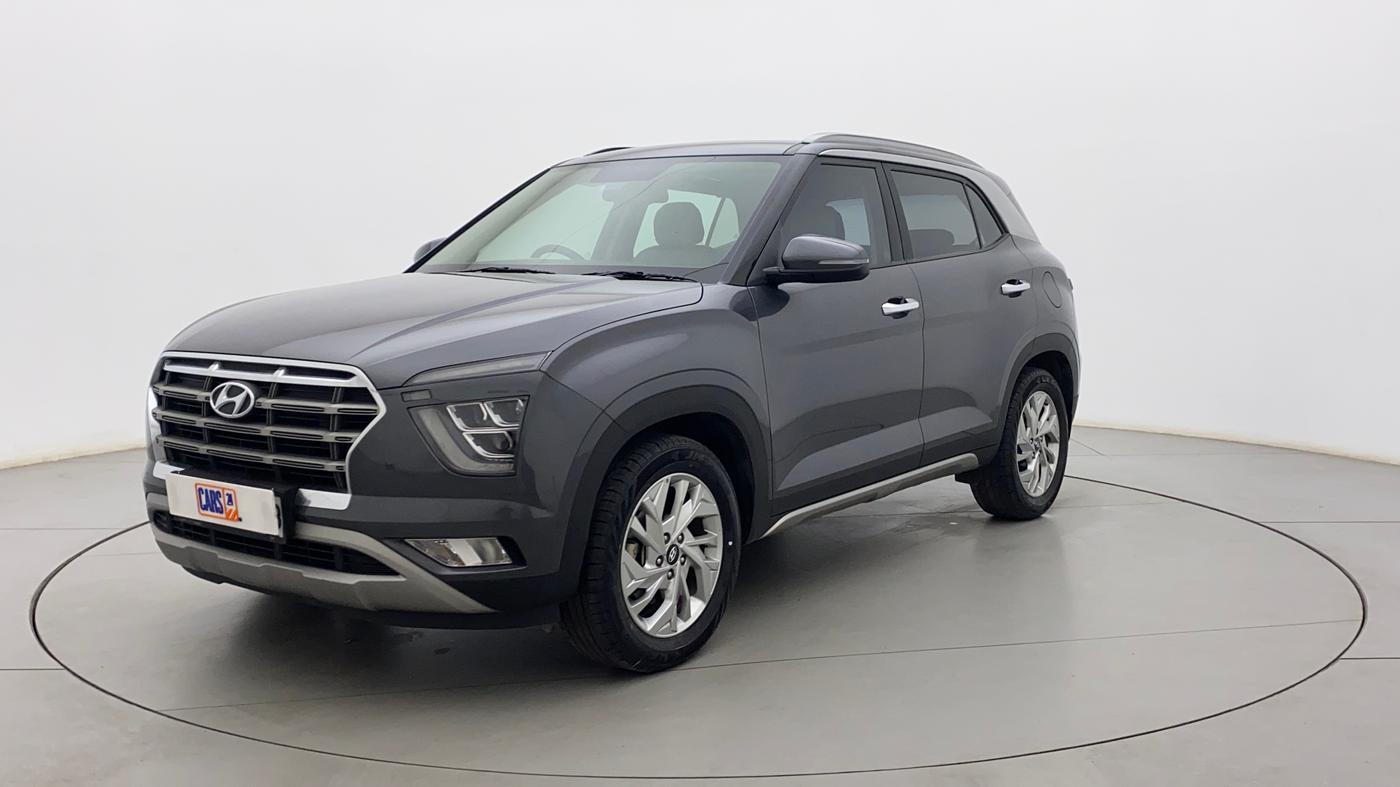 2022 Hyundai Creta SX IVT 1.5 PETROL, Petrol, Automatic, 28,016 km, Left Front Diagonal