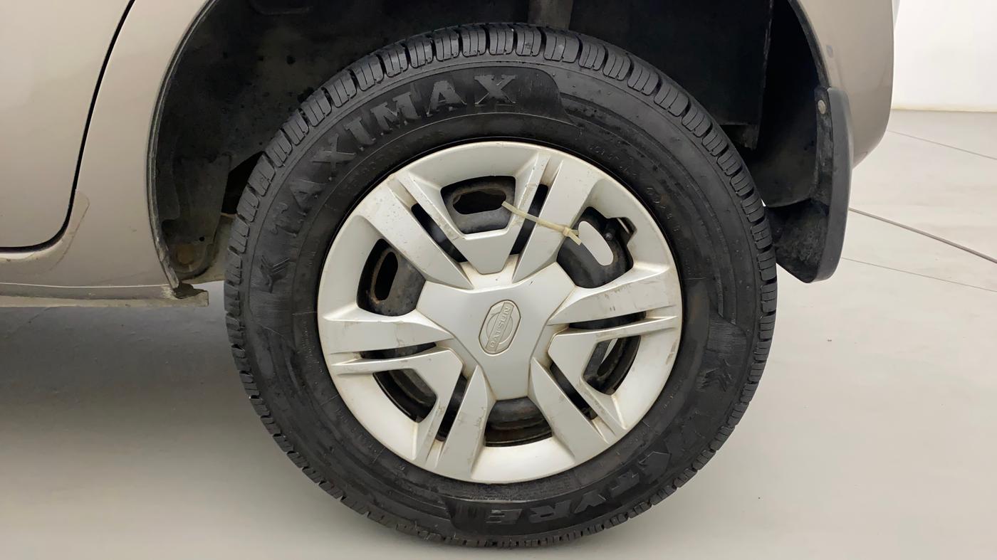 2017 Datsun Redi Go T (O), Petrol, Manual, 48,075 km, Left Rear Wheel