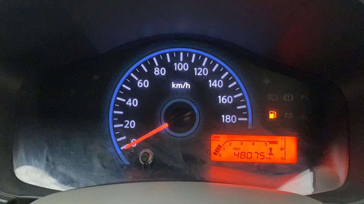 2017 Datsun Redi Go T (O), Petrol, Manual, 48,075 km, Odometer Image