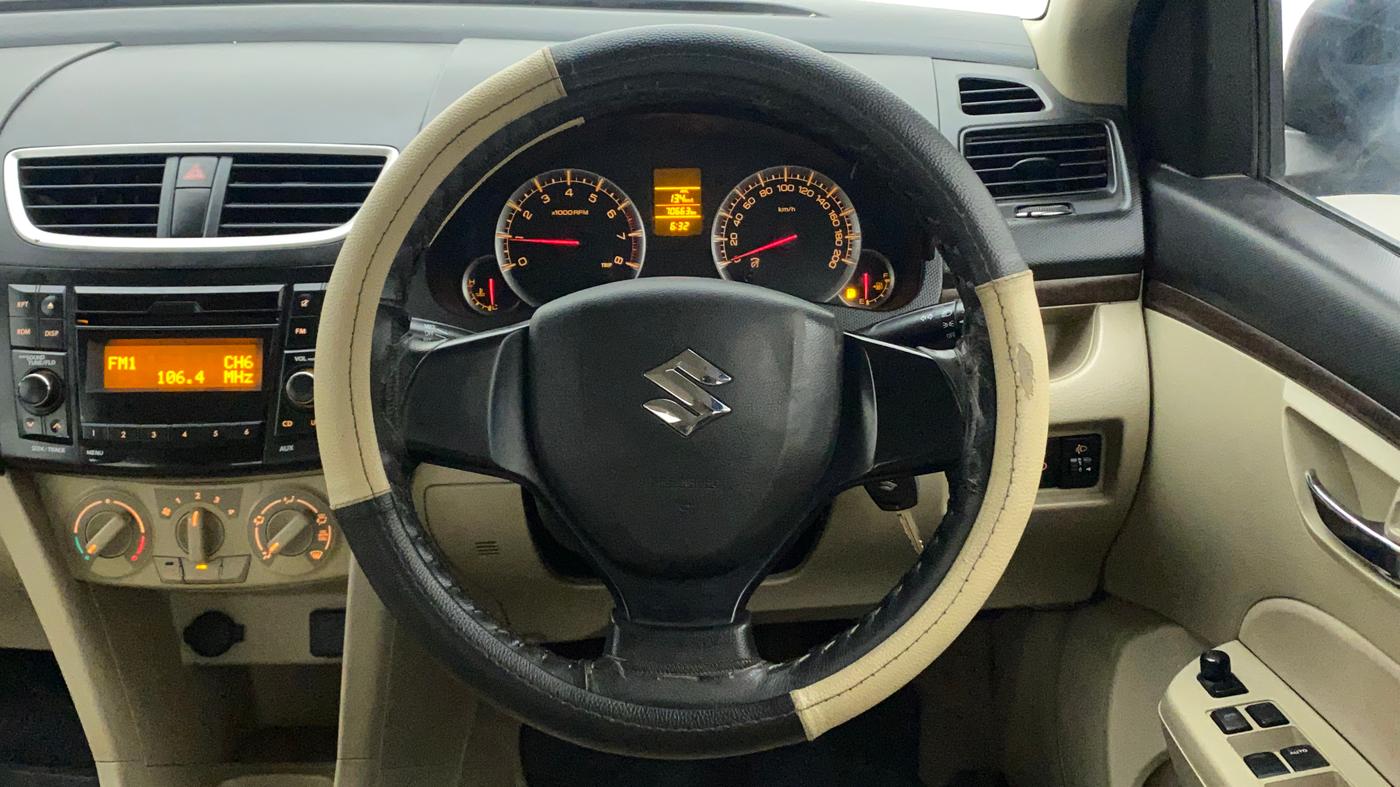 2016 Maruti Swift Dzire VXI (O), Petrol, Manual, 70,762 km, Steering Wheel Close Up