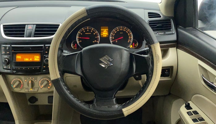 2016 Maruti Swift Dzire VXI (O), Petrol, Manual, 70,762 km, Steering Wheel Close Up