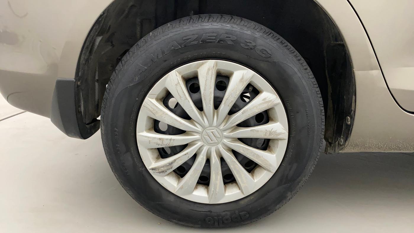 2016 Maruti Swift Dzire VXI (O), Petrol, Manual, 70,762 km, Right Rear Wheel